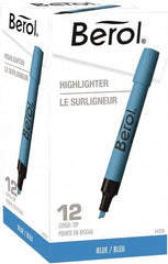 Sharpie - Blue Highlighter - Chisel Tip, AP Nontoxic Ink - Caliber Tooling