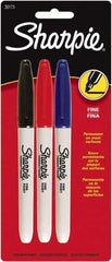 Sharpie - Black, Blue, Red Permanent Marker - Fine Tip, AP Nontoxic Ink - Caliber Tooling