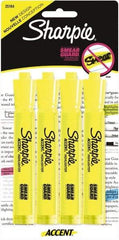 Sharpie - Fluorescent Yellow Highlighter - Chisel Tip, AP Nontoxic Ink - Caliber Tooling