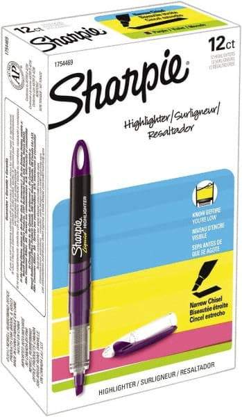 Sharpie - Purple Highlighter - Chisel Tip, AP Nontoxic Ink - Caliber Tooling