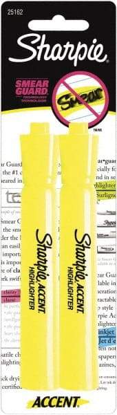 Sharpie - Fluorescent Yellow Highlighter - Chisel Tip, AP Nontoxic Ink - Caliber Tooling