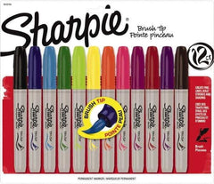 Sharpie - Assorted Colors Permanent Marker - Brush Felt Tip, AP Nontoxic Ink - Caliber Tooling