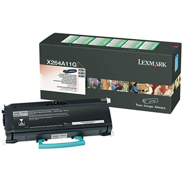 Lexmark - Black Toner Cartridge - Use with Lexmark X264, X363, X364 - Caliber Tooling