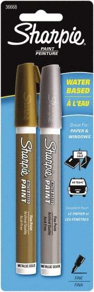 Sharpie - Gold and Silver Paint Marker - Fine Tip - Caliber Tooling