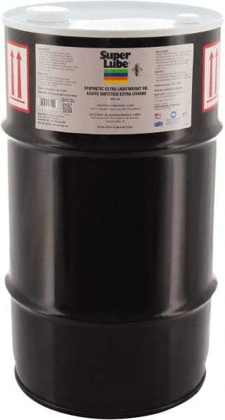 Synco Chemical - 15 Gal Drum, ISO 46, SAE 75W, Air Compressor Oil - -40°F to 500° - Caliber Tooling