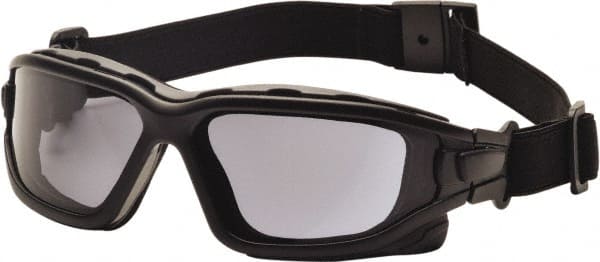 PYRAMEX - Size S Gray Polycarbonate Anti-Fog & Scratch Resistant Hybrid Safety Glasses/Goggles - Caliber Tooling