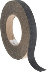 PRO-SAFE - Black Solid Color Anti-Slip Vinyl Tape - 3/4" Wide x 60' Long, General Traffic - Caliber Tooling