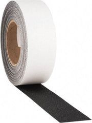 PRO-SAFE - Black Solid Color Anti-Slip Vinyl Tape - 2" Wide x 60' Long, General Traffic - Caliber Tooling