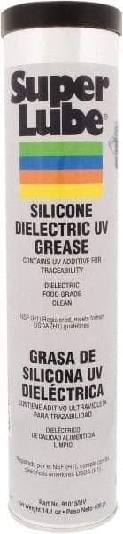 Synco Chemical - 14.1 oz Cartridge Silicone Heat-Transfer Grease - Translucent White, Food Grade, 450°F Max Temp, NLGIG 2, - Caliber Tooling