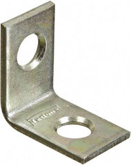 National Mfg. - 3/4" Long x 1/2" Wide, Steel, Corner Brace - Zinc Plated - Caliber Tooling