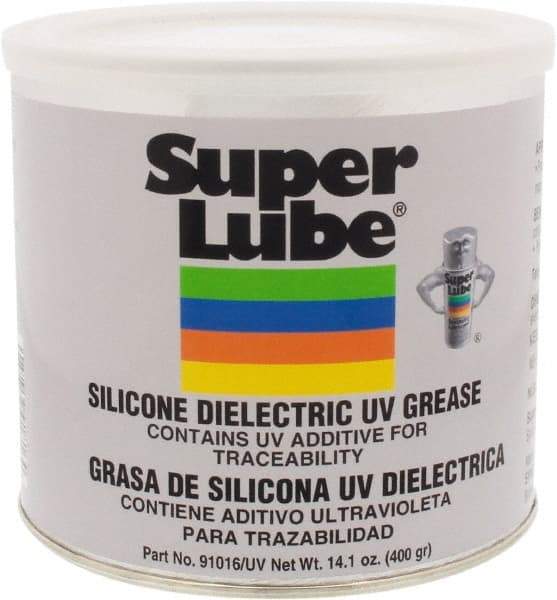 Synco Chemical - 14.1 oz Canister Silicone Heat-Transfer Grease - Translucent White, Food Grade, 450°F Max Temp, NLGIG 2, - Caliber Tooling