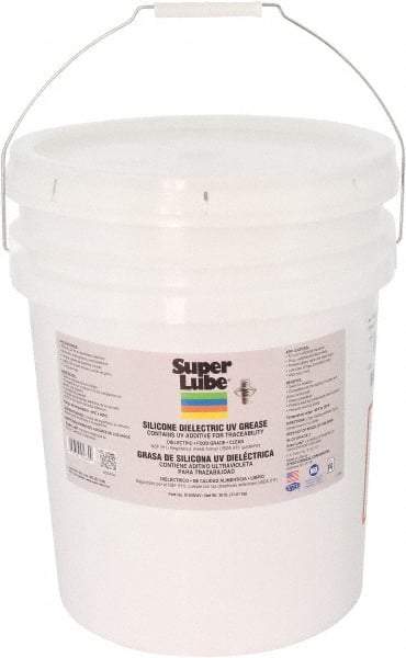 Synco Chemical - 30 Lb Pail Silicone Heat-Transfer Grease - Translucent White, Food Grade, 450°F Max Temp, NLGIG 2, - Caliber Tooling