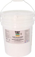 Synco Chemical - 30 Lb Pail Silicone Heat-Transfer Grease - Translucent White, Food Grade, 450°F Max Temp, NLGIG 2, - Caliber Tooling