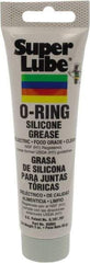 Synco Chemical - 3 oz Tube Silicone General Purpose Grease - Translucent White, Food Grade, 450°F Max Temp, NLGIG 2, - Caliber Tooling