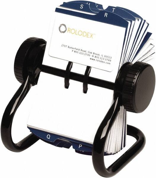 Rolodex - 400 Open Rotary - 6-1/2 x 5-5/8 x 5-1/8" - Caliber Tooling