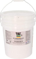 Synco Chemical - 30 Lb Pail Synthetic Lubricant w/PTFE General Purpose Grease - Translucent White, Food Grade, 450°F Max Temp, NLGIG 000, - Caliber Tooling