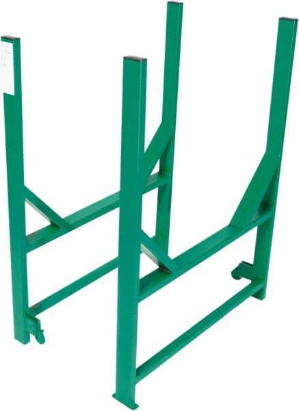 Greenlee - 48" Long x 28-1/2" Wide x 36-1/2" High, Cart Bundler - 2,500 Lb Capacity - Caliber Tooling