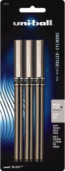 Uni-Ball - Roller Ball 0.5mm Stick Pen - Black - Caliber Tooling