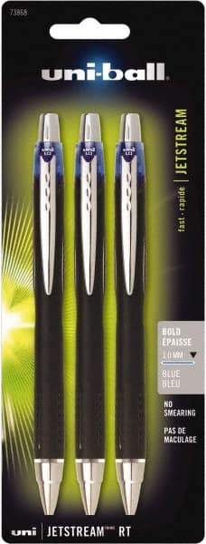 Uni-Ball - Roller Ball 1mm Retractable Pen - Blue - Caliber Tooling