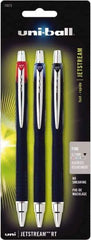 Uni-Ball - Roller Ball 0.7mm Retractable Pen - Black, Red & Blue - Caliber Tooling