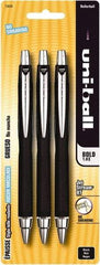 Uni-Ball - Roller Ball 1mm Retractable Pen - Black - Caliber Tooling