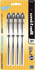 Uni-Ball - Roller Ball 0.8mm Stick Pen - Blue & Black - Caliber Tooling