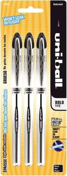 Uni-Ball - Roller Ball 0.8mm Stick Pen - Black - Caliber Tooling