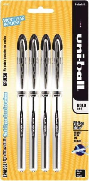 Uni-Ball - Roller Ball 0.8mm Stick Pen - Black - Caliber Tooling