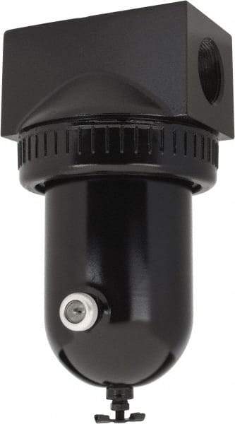 PRO-SOURCE - 425 CFM Oil/Water Condensate Separation Filter - 1-1/2" 250 psi, Manual Drain - Caliber Tooling