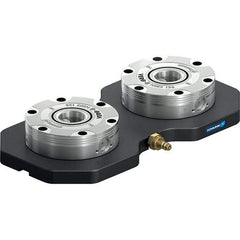 Schunk - NSL Manual CNC Quick Change Clamping Module - 2 Module Center, Top Mount, 7,500 kN Retention Force, 6 bar (87 Lb/Sq In) Unlocking Pressure, 0.005mm Repeatability - Caliber Tooling