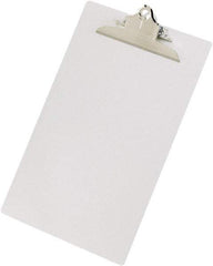 Saunders - 1-3/4" Long x 9" Wide, Clip Board - Silver - Caliber Tooling