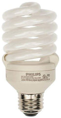 Philips - 23 Watt Fluorescent Residential/Office Medium Screw Lamp - 3,500°K Color Temp, 1,600 Lumens, 120 Volts, EL/mDT, 10,000 hr Avg Life - Caliber Tooling