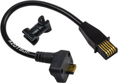 Mitutoyo - 6" Long SPC Connecting Cable - Use with Digimatic Calipers - Caliber Tooling