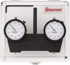 Starrett - 3/8 Inch Shank Diameter, Drop Indicator Spindle Square - For Use with Vertical Milling Machines - Caliber Tooling