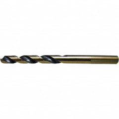 Cle-Force - 3/8" High Speed Steel, 135° Point, Round with Flats Shank Maintenance Drill Bit - Caliber Tooling