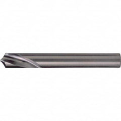 Chicago-Latrobe - 1/4" Body Diam, 120°, 2-1/2" OAL, Solid Carbide Spotting Drill - Caliber Tooling