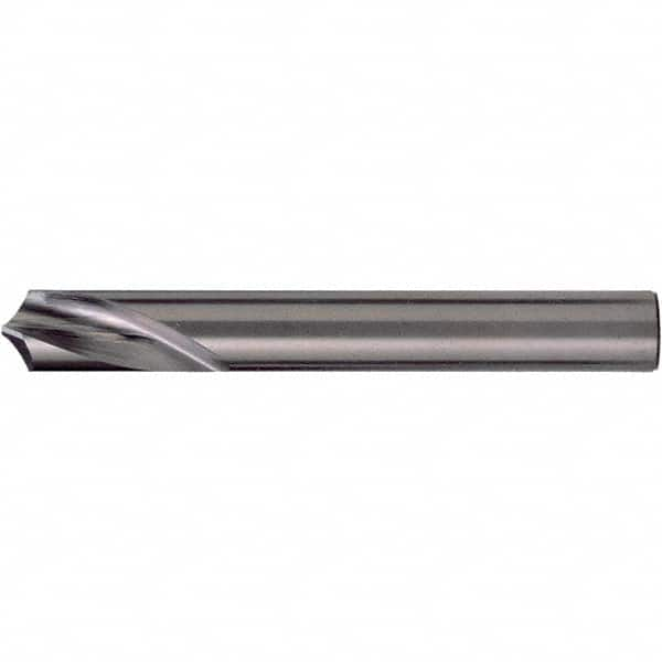 Chicago-Latrobe - 5/8" Body Diam, 120°, 4-1/4" OAL, Solid Carbide Spotting Drill - Caliber Tooling