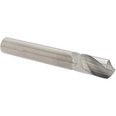 Chicago-Latrobe - 1/2" Body Diam, 120°, 3-3/4" OAL, Solid Carbide Spotting Drill - Caliber Tooling