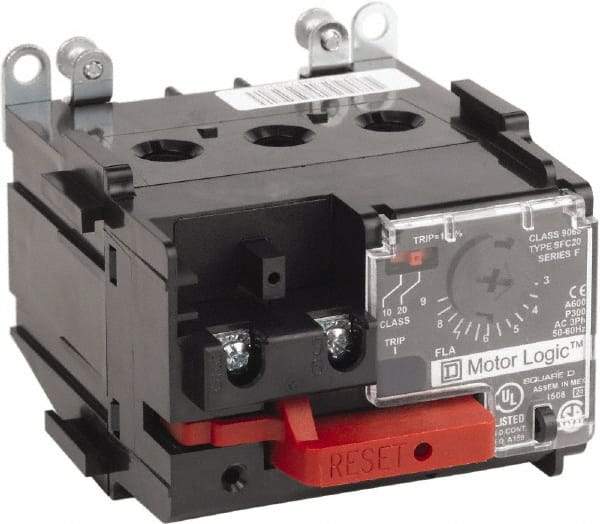 Square D - NEMA Size 00, 600 VAC, Thermal NEMA Overload Relay - For Use with Motor Logic - Caliber Tooling