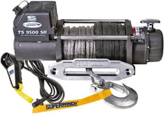 Superwinch - 9,500 Lb Capacity, 80' Cable Length, Automotive Heavy-Duty Recovery Winch - Caliber Tooling