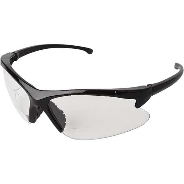 KleenGuard - +2, Clear Lenses, Scratch Resistant, Framed Magnifying Safety Glasses - Caliber Tooling