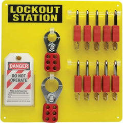 Brady - Empty Acrylic Padlock Station - Caliber Tooling