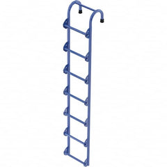 Vestil - 84" High 300 Lb Capacity 7 Step Ladder - Caliber Tooling