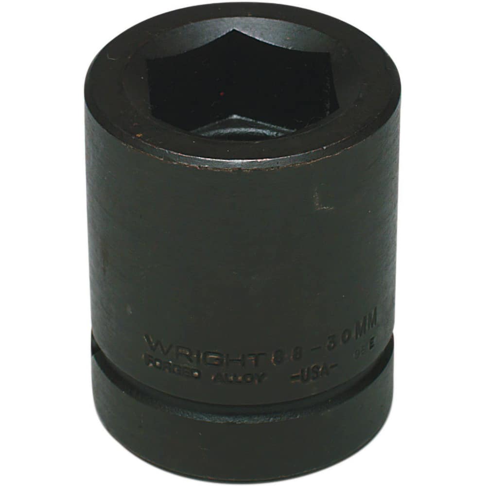 Wright Tool & Forge - Impact Sockets; Drive Size: 1 ; Size (mm): 34.0000 ; Type: Standard ; Style: Impact Socket ; Style: Impact Socket ; Style: Impact Socket - Exact Industrial Supply