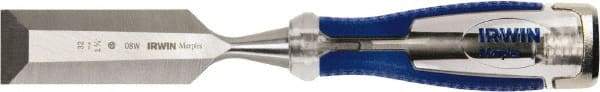 Irwin - 1-1/4" Blade Width Wood Chisel - Acetate Handle - Caliber Tooling