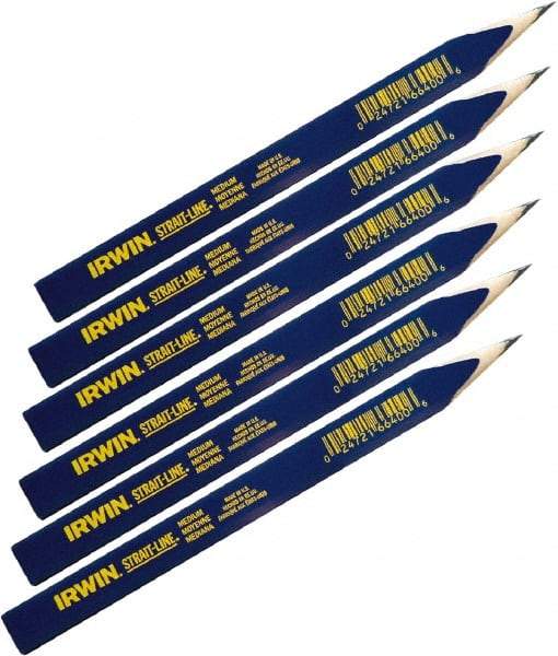 Irwin - Carpenter Pencils Type: Carpenter Pencil Material: Soft Lead - Caliber Tooling