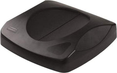 Rubbermaid - Square Lid for Use with 23 Gal Square Trash Cans - Gray, For Untouchable Trash Cans - Caliber Tooling