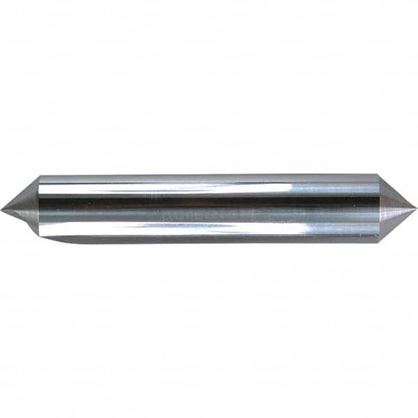 Melin Tool - 1/4" Head Diam, 1/4" Shank Diam, 1 Flute 90° Solid Carbide Countersink - Caliber Tooling