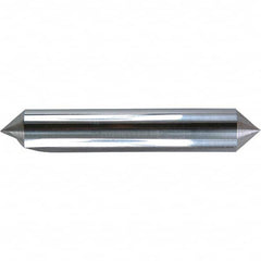 Melin Tool - 1/4" Head Diam, 1/4" Shank Diam, 1 Flute 90° Solid Carbide Countersink - Caliber Tooling