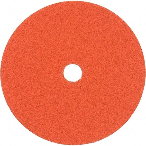 WALTER Surface Technologies - 7" Diam 7/8" Hole 50 Grit Fiber Disc - Ceramic, Series 15-X, Coolcut XX - Caliber Tooling